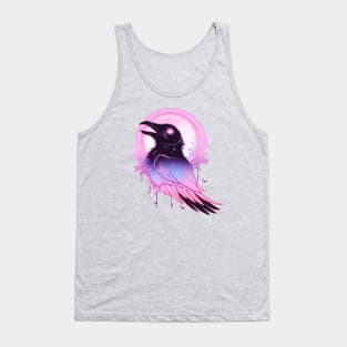 Pastel Goth Raven Tank Top